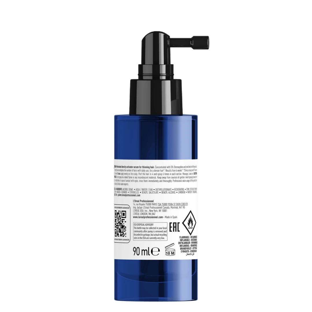 L’Oréal Professionnel Scalp Advanced Serioxyl Advanced Denser Serum Za Poboljšanje Gustine kod Proređene Kose 90 mL
