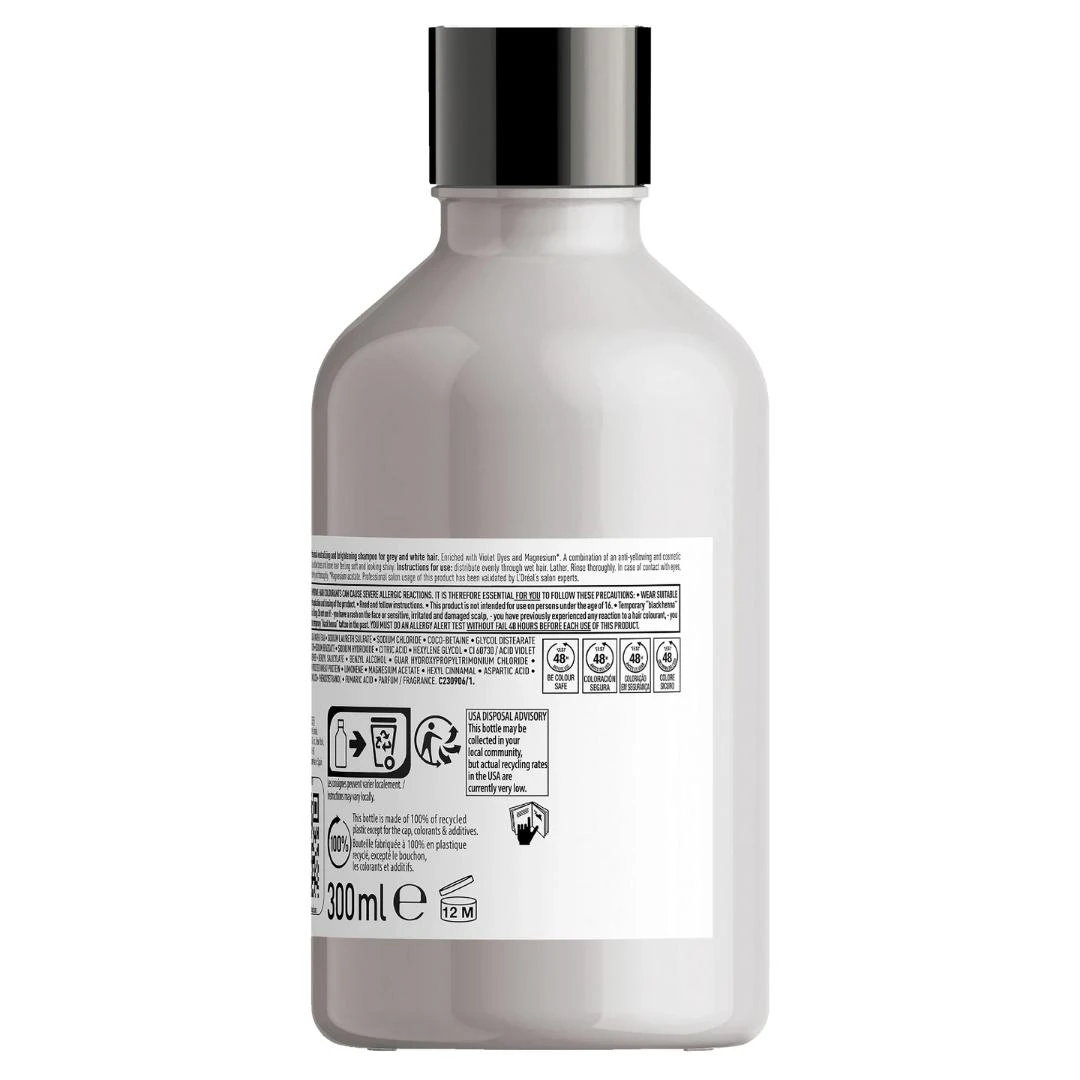 L’Oréal Professionnel SERIE EXPERT Silver Šampon za Neutralizaciju 300 mL