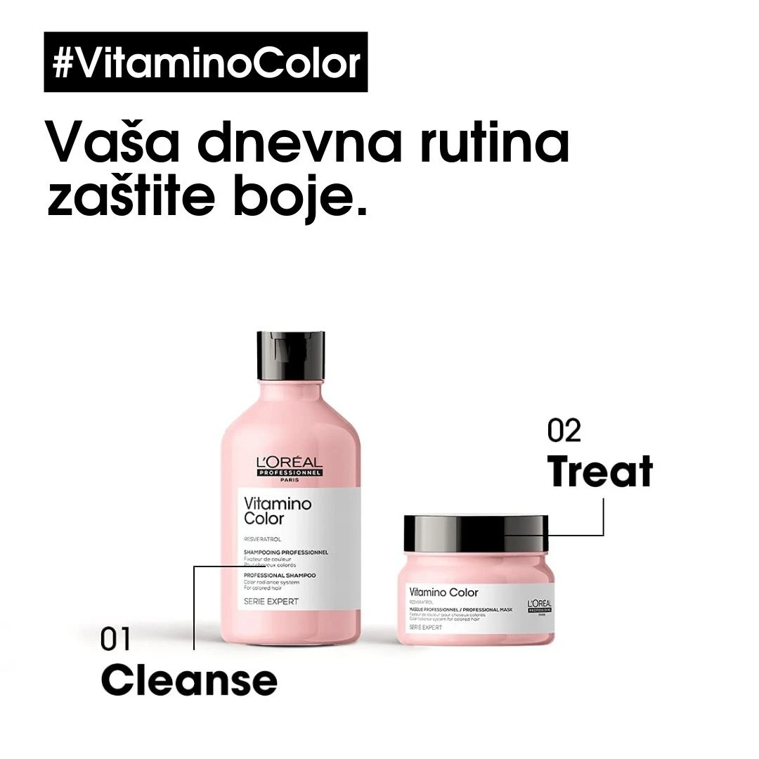 LOREAL Professionnel SERIE EXPERT Vitamino Color Šampon za Farbanu Kosu 300 mL