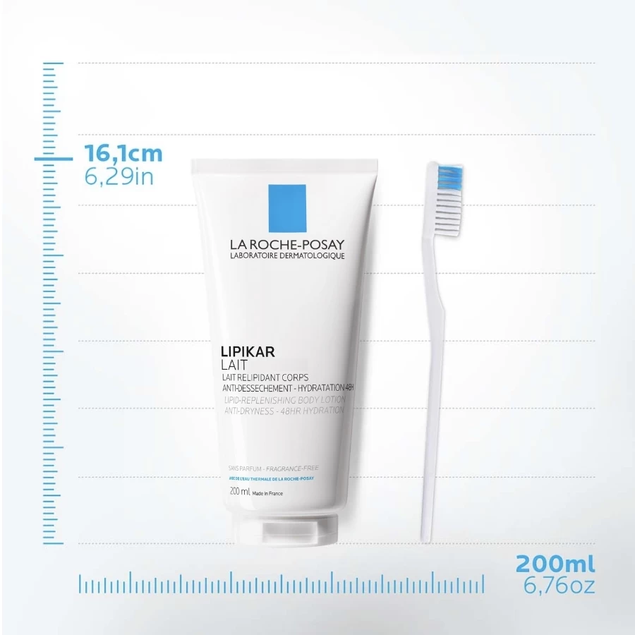 La Roche-Posay LIPIKAR Lait Mleko za Telo za Obnavljanje Lipida 200 mL
