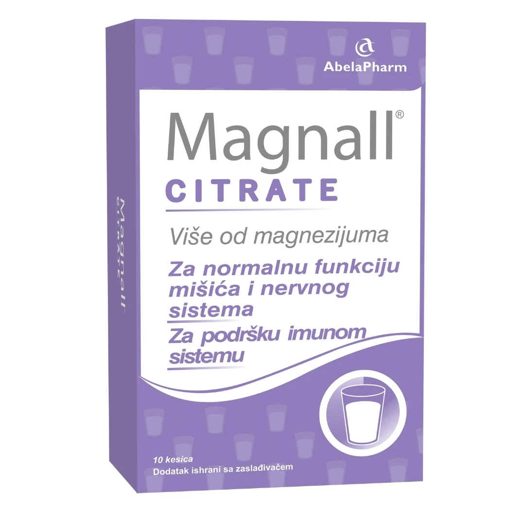 Magnall® CITRATE 10 Kesica Magnezijum Citrat