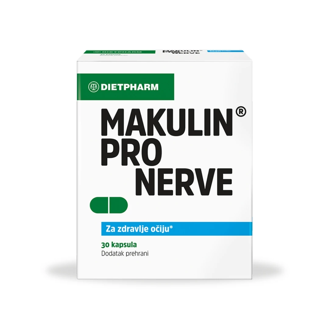 DIETPHARM Makulin® PRONERVE 30 Kapsula za Zdravlje Očiju