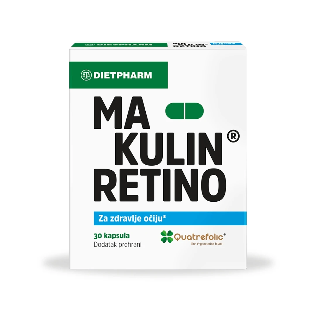 DIETPHARM Makulin® RETINO 30 Kapsula; Lutein, Zeaksantin, Rutin