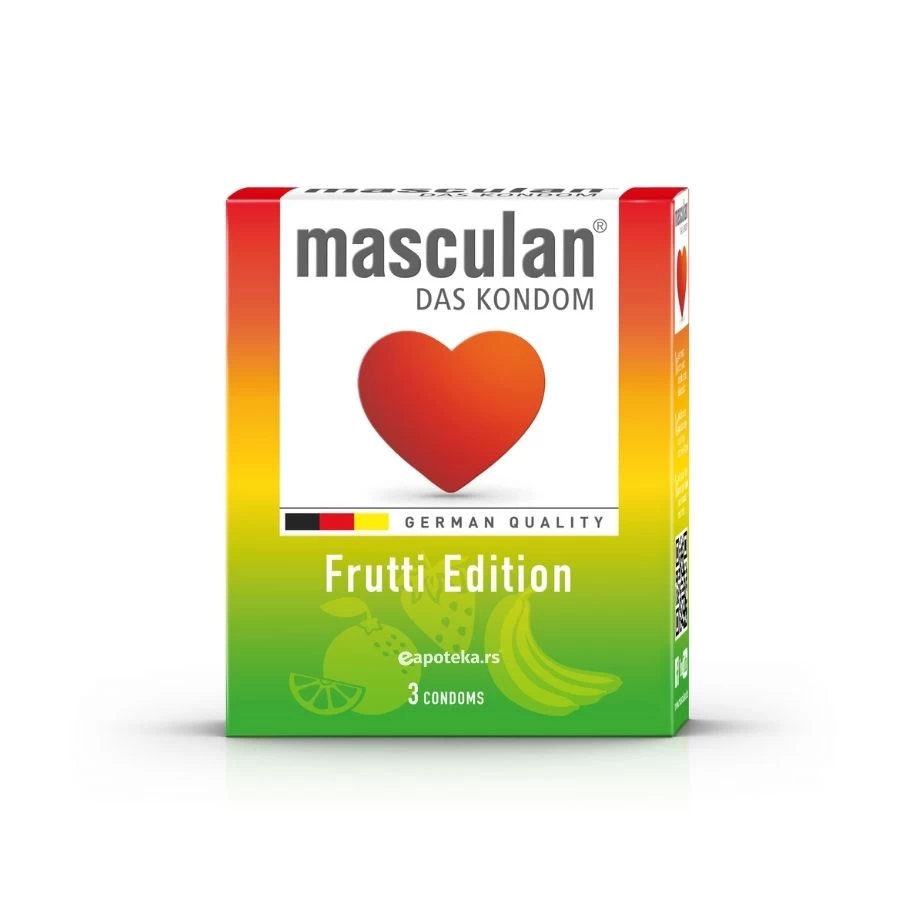 Masculan Frutti Edition - 3 Kondoma sa Ukusima
