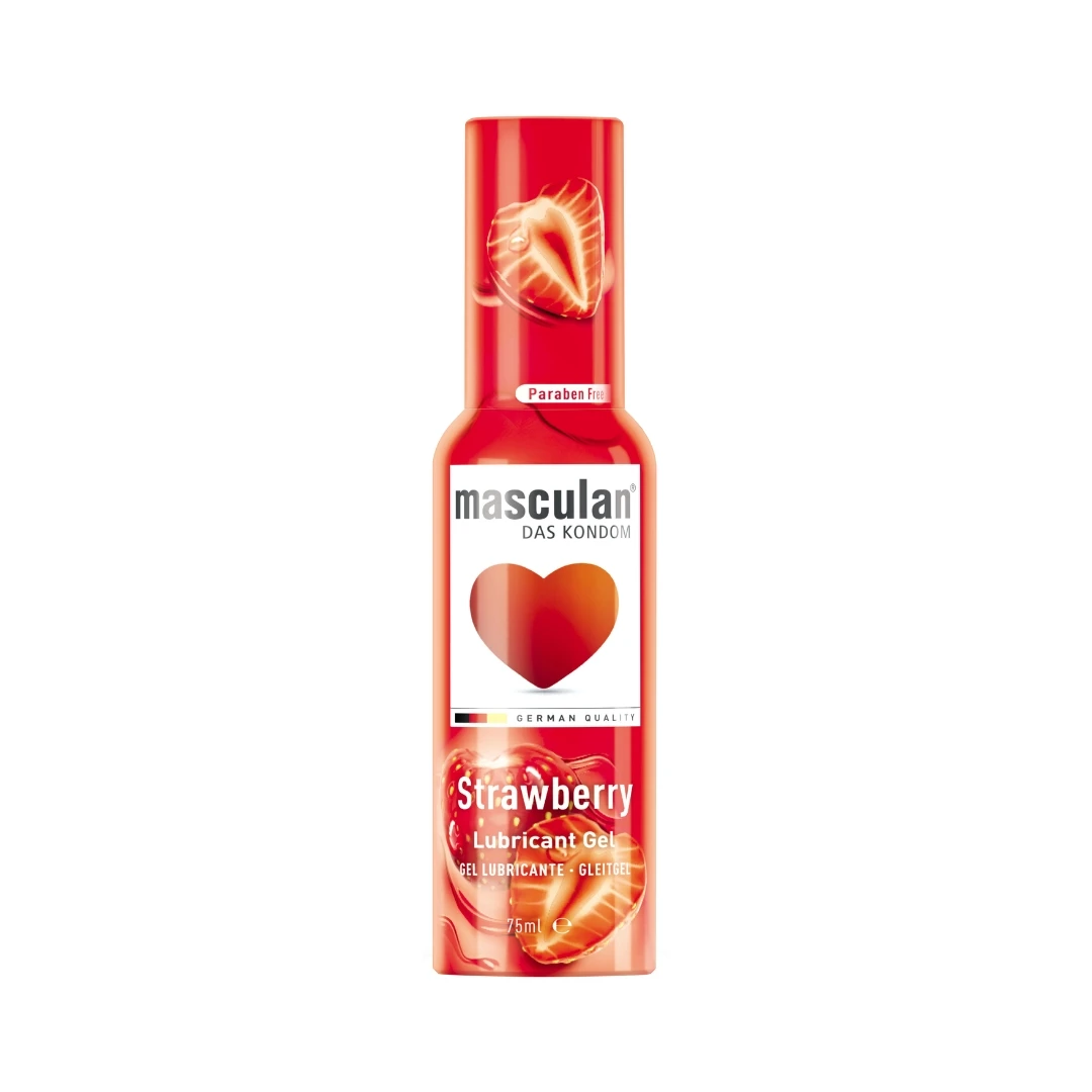 Masculan® Strawberry Lubrikant Gel sa Ukusom Jagode 75 mL