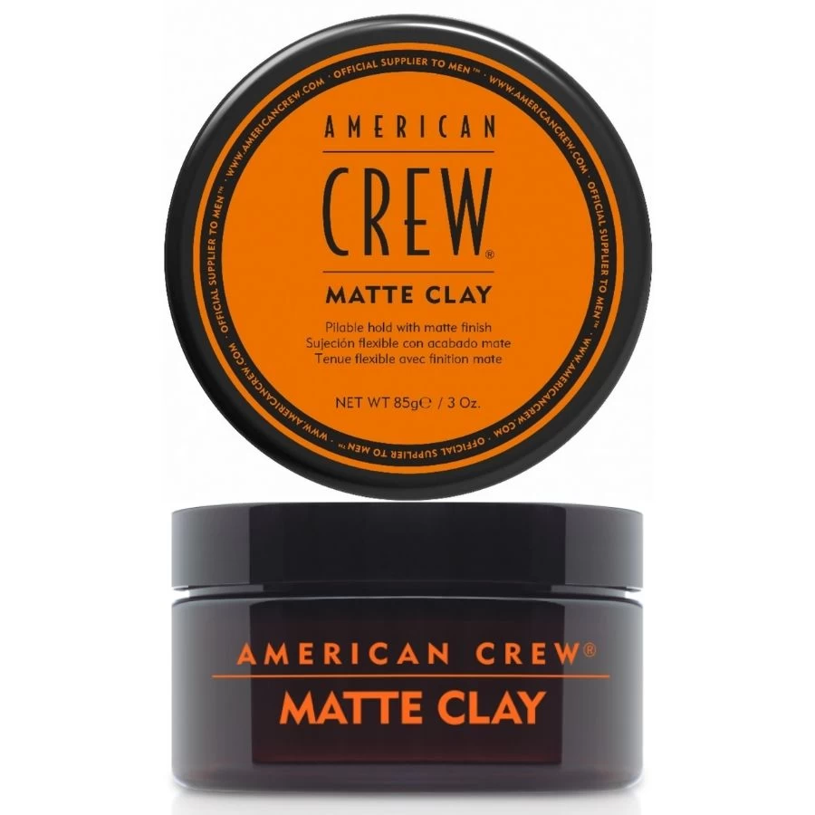 American CREW MATTE CLAY za Srednje Učvršćivanje i Mat Izgledom Kose 85 g