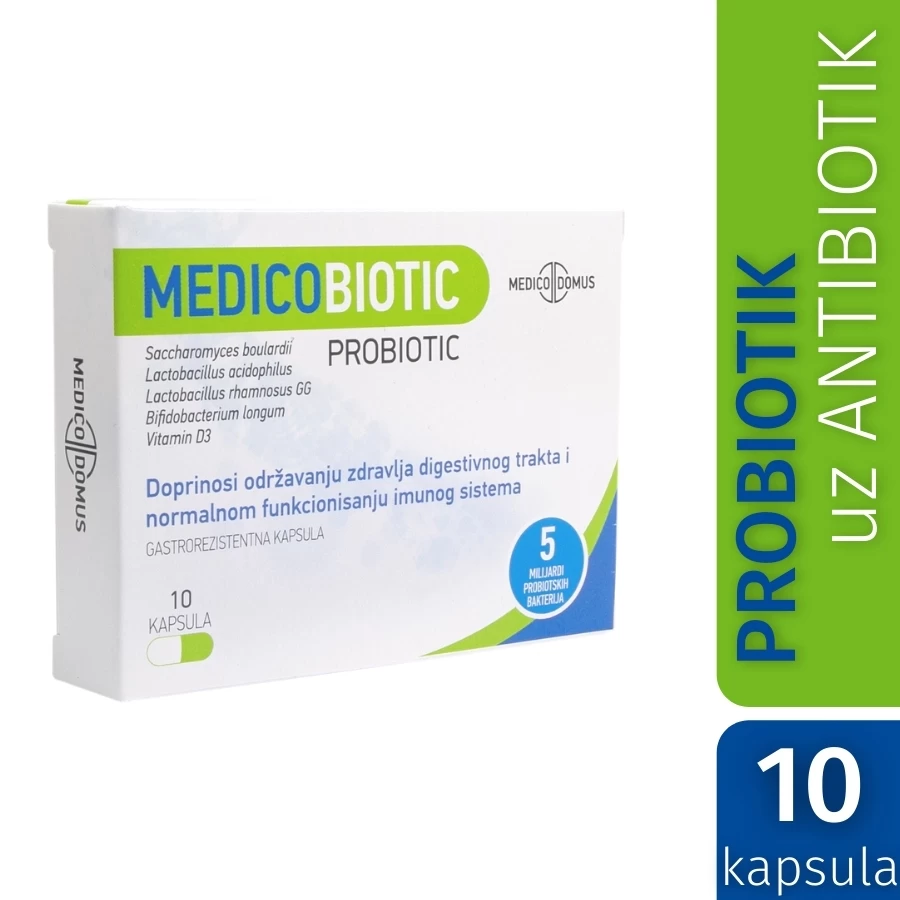 MedicoDomus Medicobiotic 10 Kapsula; Probiotik