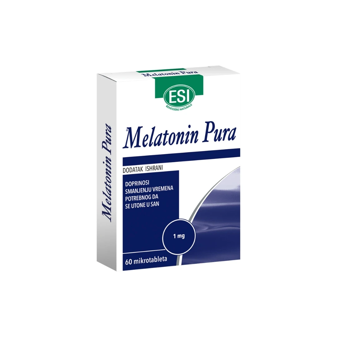 ESI Melatonin Pura® 1 mg 60 Mikrotableta