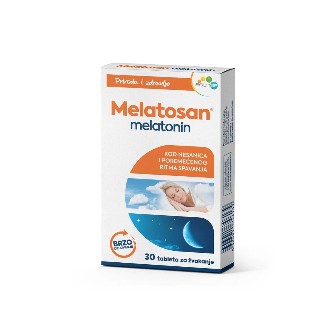 Esensa Melatonin Melatosan® 30 Tableta za Žvakanje