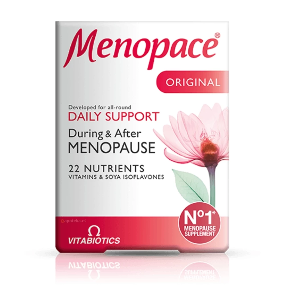 VITABIOTICS Menopace® 30 Kapsula za Menopauzu i Protiv Valunga