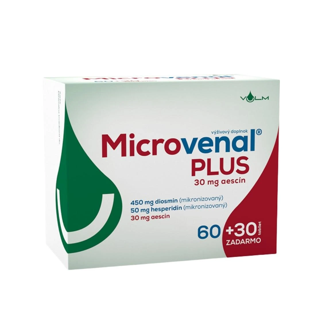 Microvenal® PLUS 60+30 Tableta sa Diosminom, Hisperidinom i Escinom