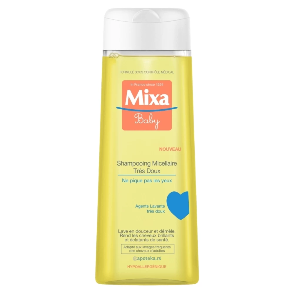 MIXA Baby Nežan Micelarni Šampon 250 mL