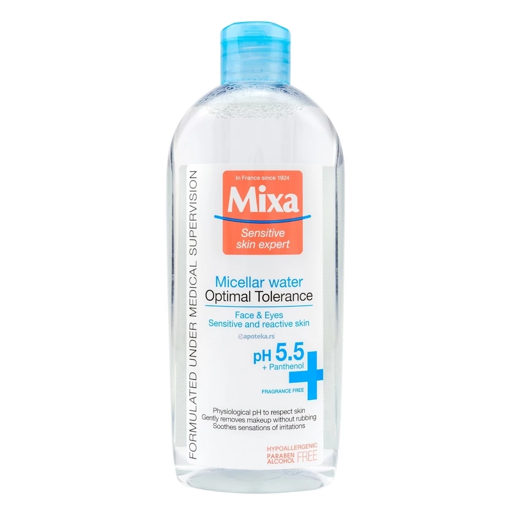 MIXA Optimal Tolerance Micelarna Voda za Osetljivu Kožu 400 mL