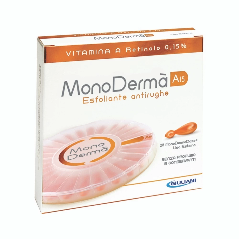 MonoDermà® A15 Retinol Gel Ampule za Lice 28 Ampula