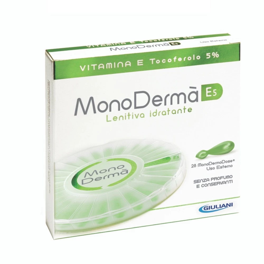 MonoDermà® E5 Tokoferol Gel Ampule za Lice 28 Ampula