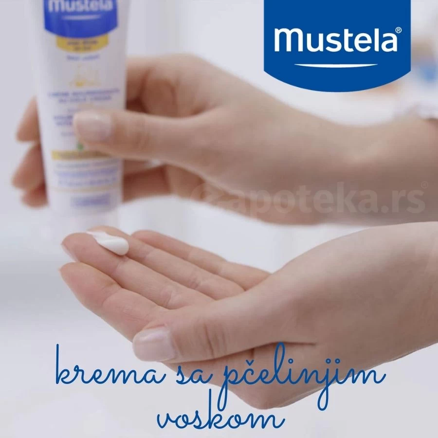 Mustela® Hranljiva Cold Krema za Lice sa Organskim Pčelinjim Voskom 40 mL