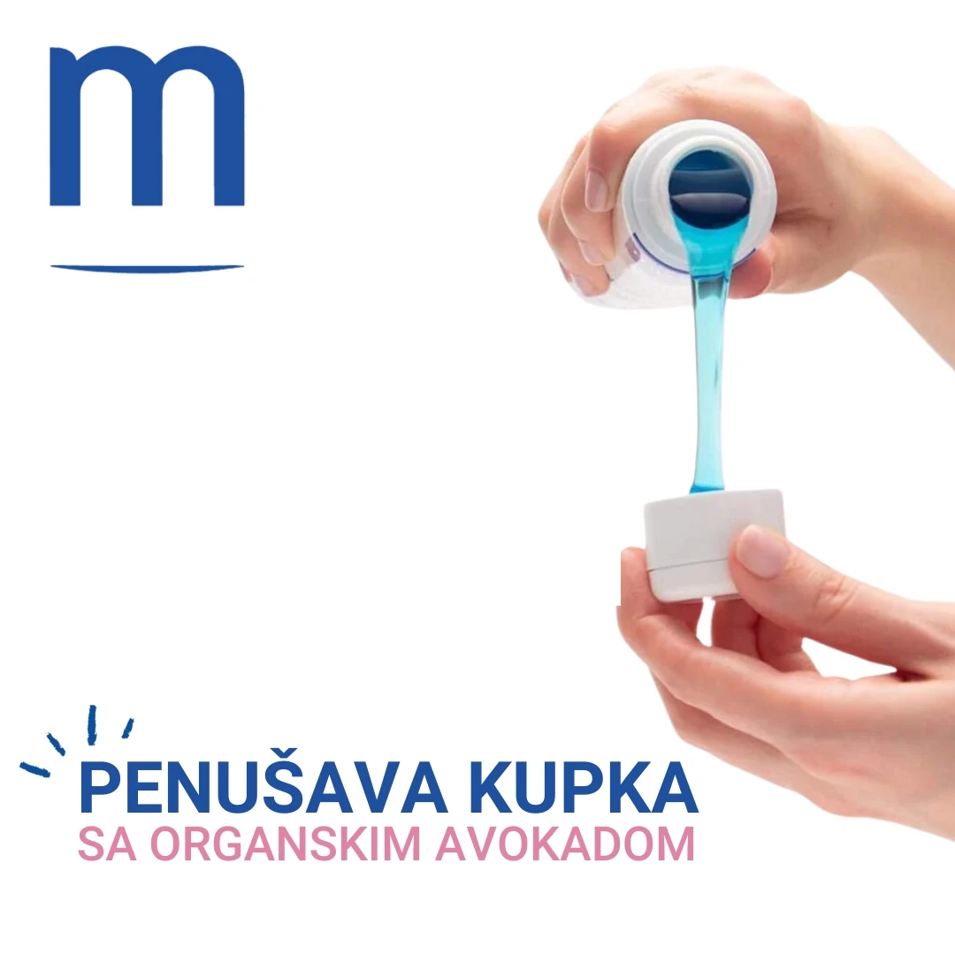 Mustela® MULTI-SENSORY Penušava Kupka sa Organskim Avokadom 200 mL