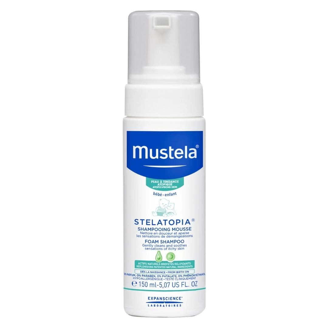 Mustela® STELATOPIA Pena Šampon 150 mL
