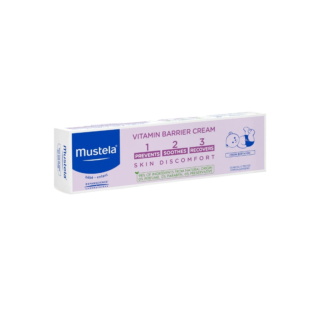 Mustela® Zaštitna Vitaminska Krema 1 2 3 za Pelensku Regiju 50 mL
