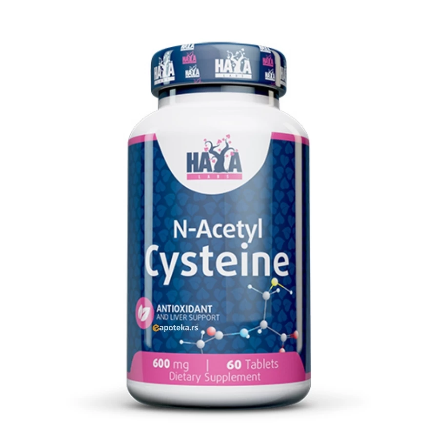 HAYA N-Acetil L-Cistein 600 mg 60 Tableta