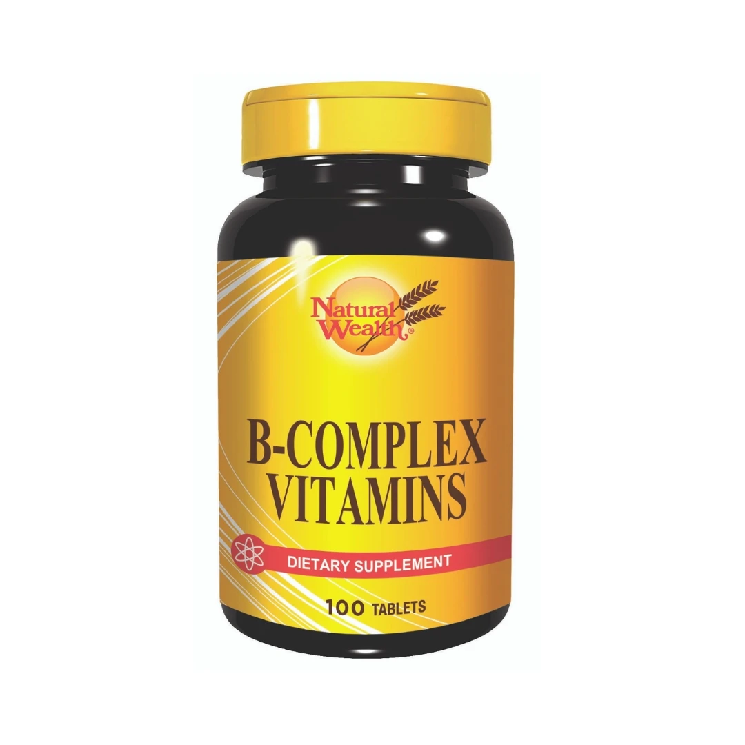 Natural Wealth® B Complex Vitamini B Grupe 100 Tableta