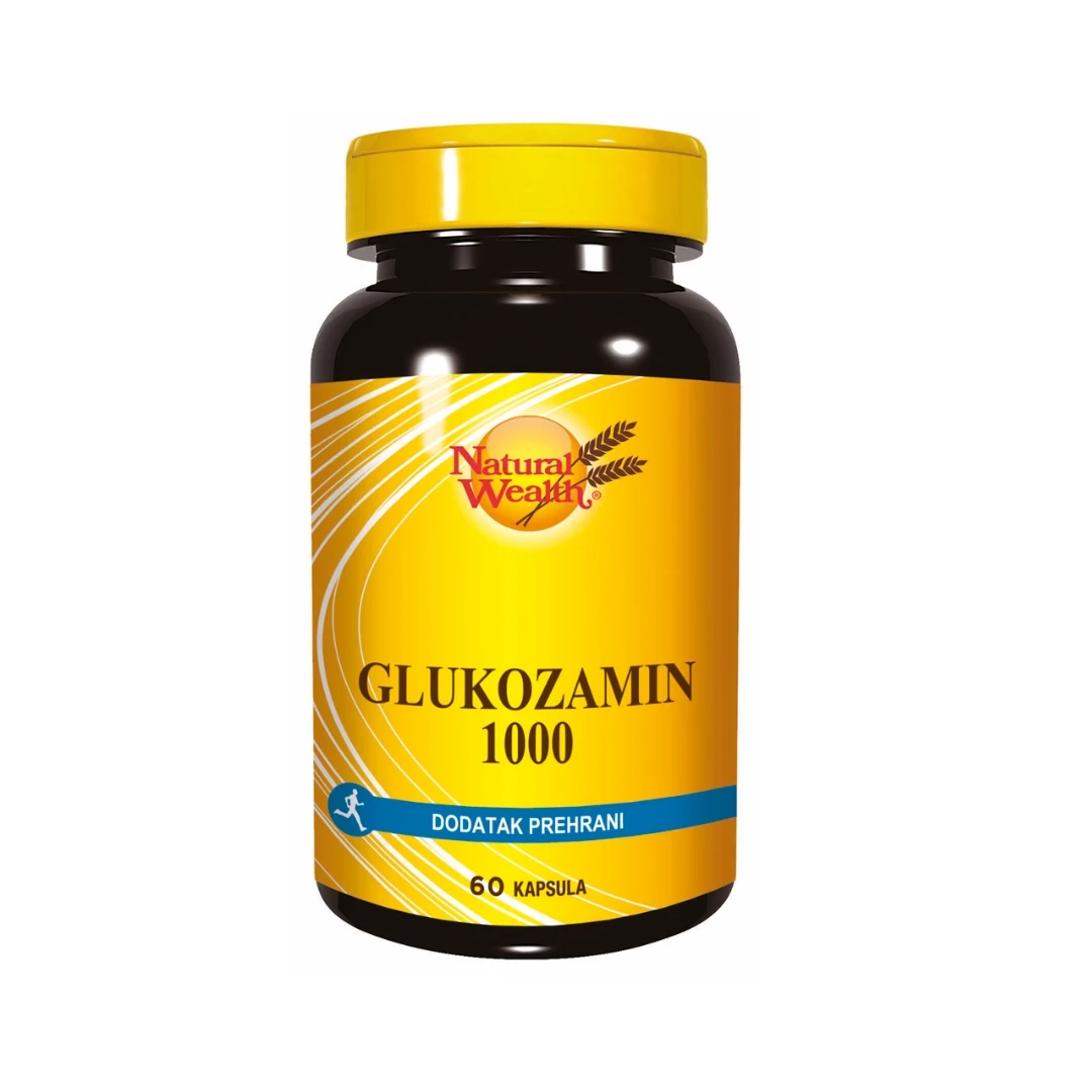 Natural Wealth® Glukozamin 1000 mg 60 Kapsula