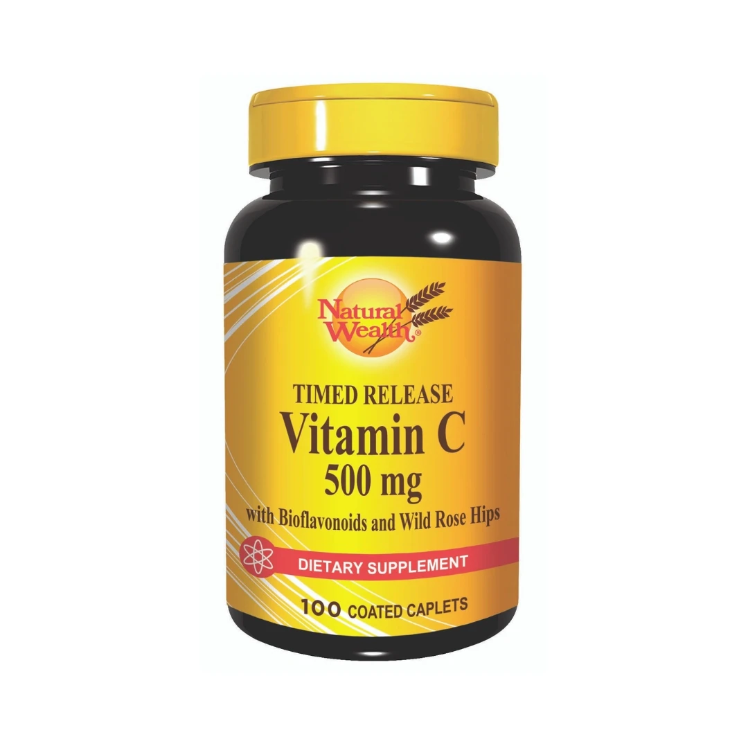 Natural Wealth® Vitamin C 500 sa Bioflavonoidima i Postepenim Otpuštanjem 100 Tableta