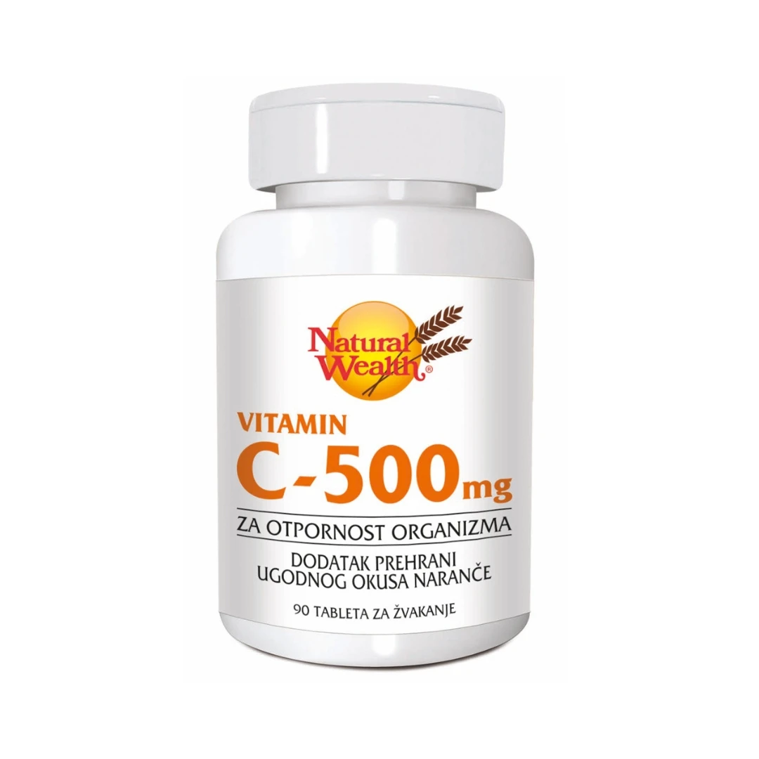 Natural Wealth® Vitamin C 500 za Žvakanje 90 Tableta