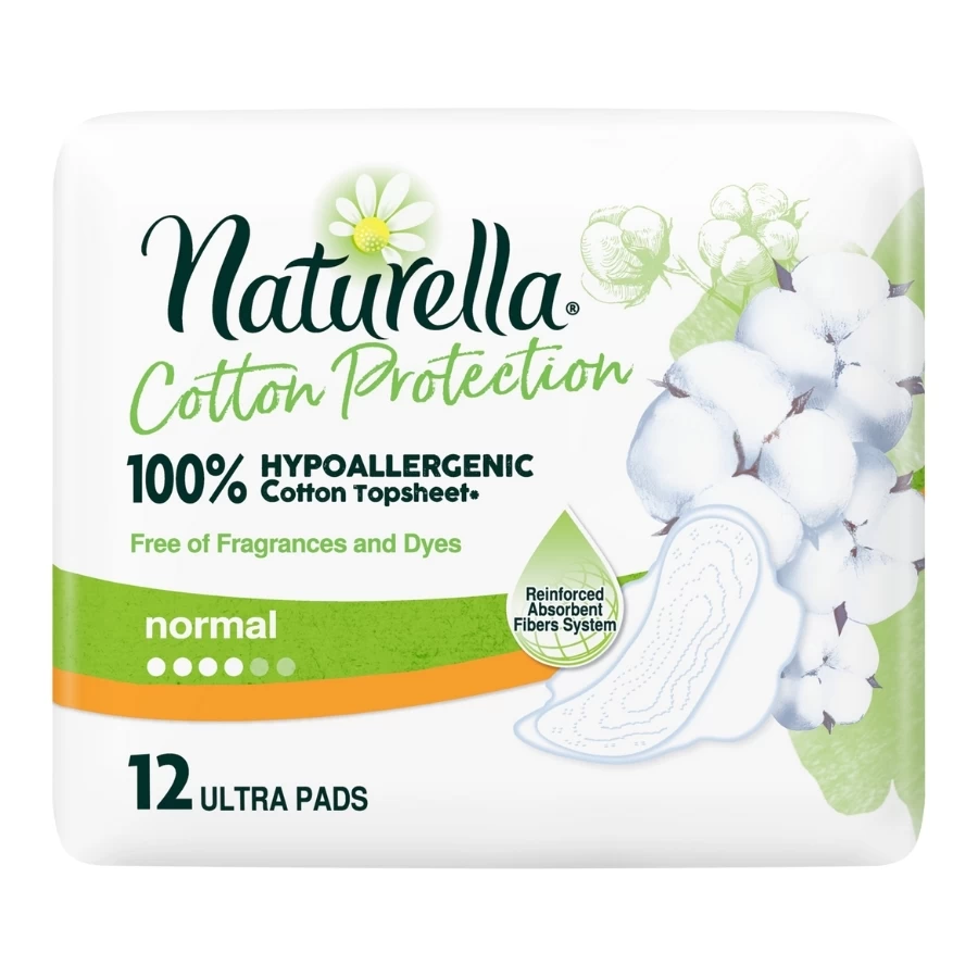 Naturella® Cotton Protection Ulošci NORMAL 12 Uložaka