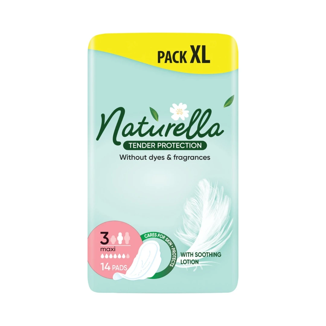 Naturella® White TENDER PROTECTION Maxi Ulošci 14 Komada