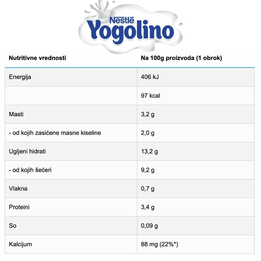 Nestlé Yogolino Dessert Keks 4x100g