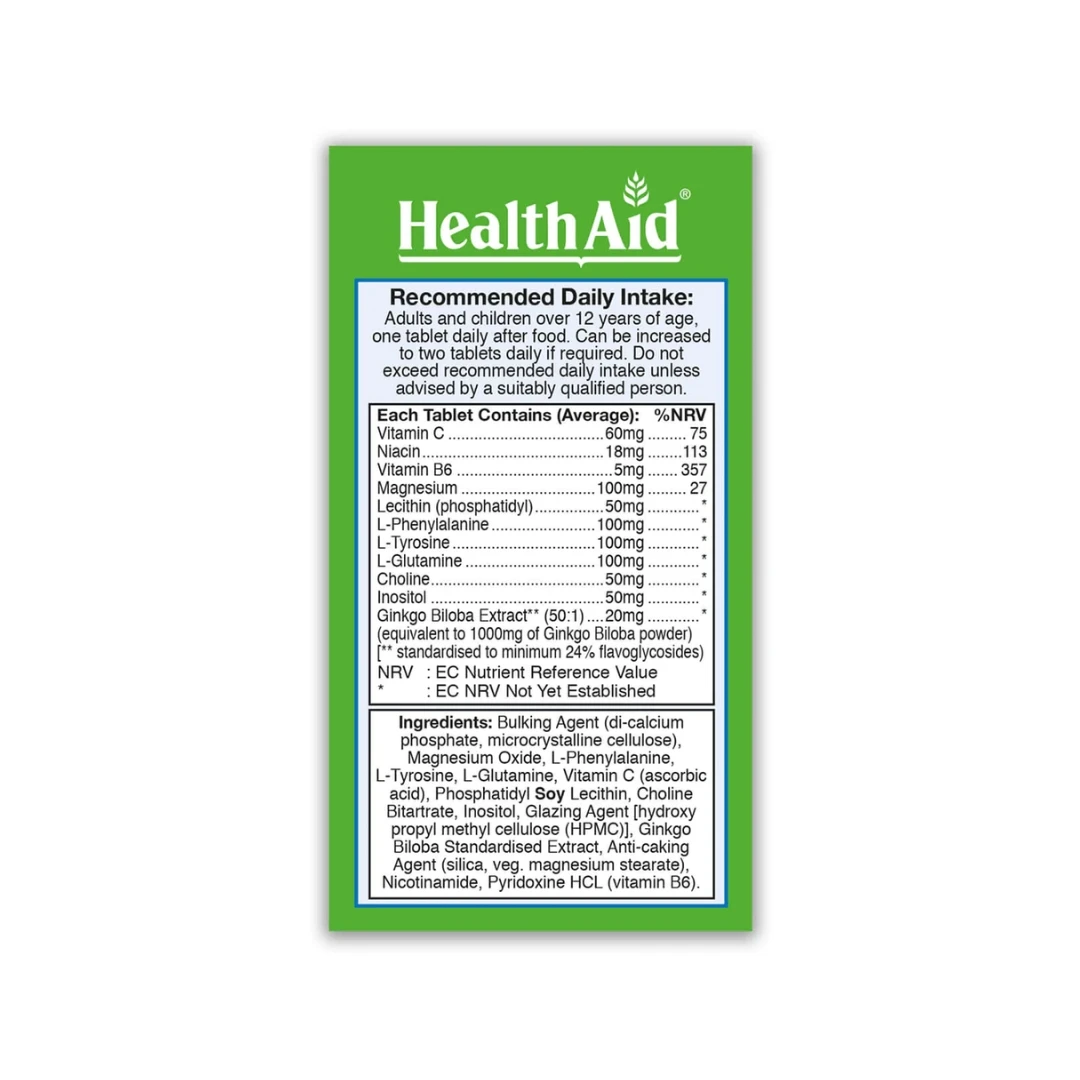 HealthAid Neuroforte® 30 Tableta za Zdrav Mozak i Poboljšane Kognitivne Funkcije