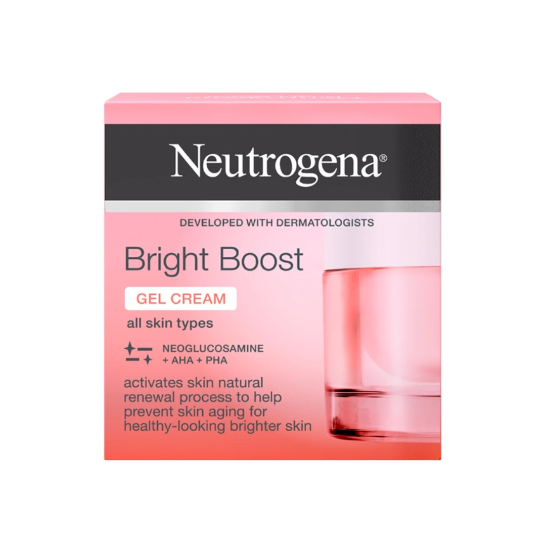Neutrogena® Bright Boost Dnevna Gel Krema za Blistav i Ujednačen Ten Kože 50 mL