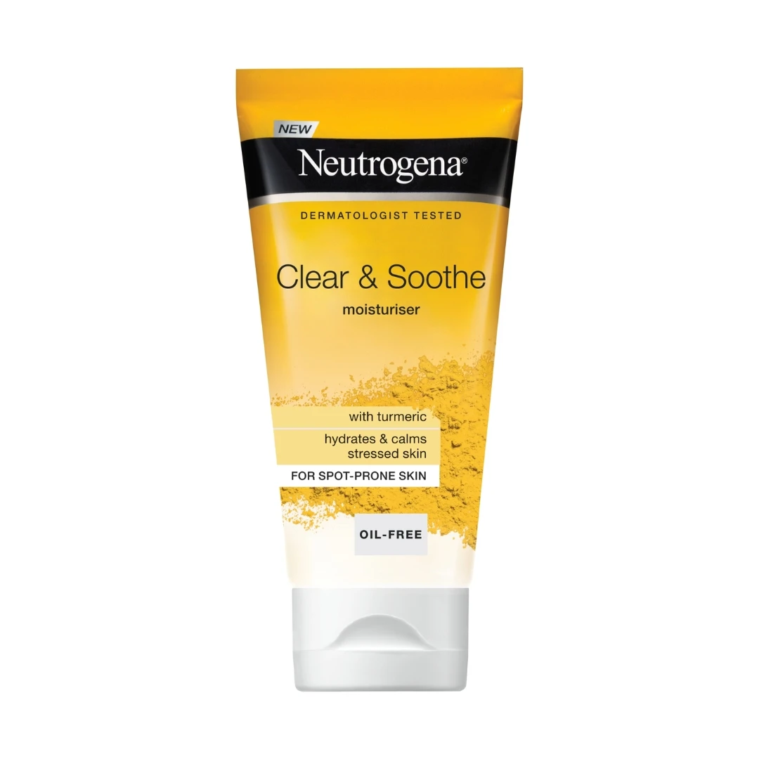 Neutrogena® Clear & Smoothe Hidratantna Krema za Lice sa Kurkumom 50 mL