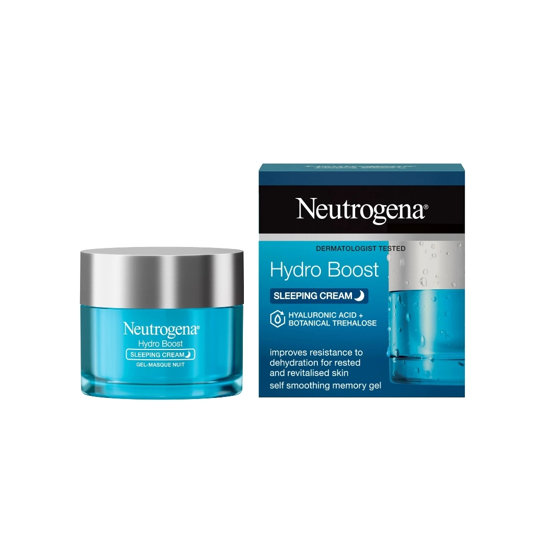Neutrogena® Hydro Boost Noćna Maska za Lice sa Hijaluronskom Kiselinom 50 mL