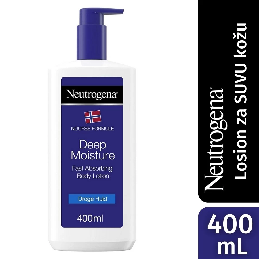 Neutrogena® Losion Deep Moisture za Telo za Suvu Kožu 400 mL