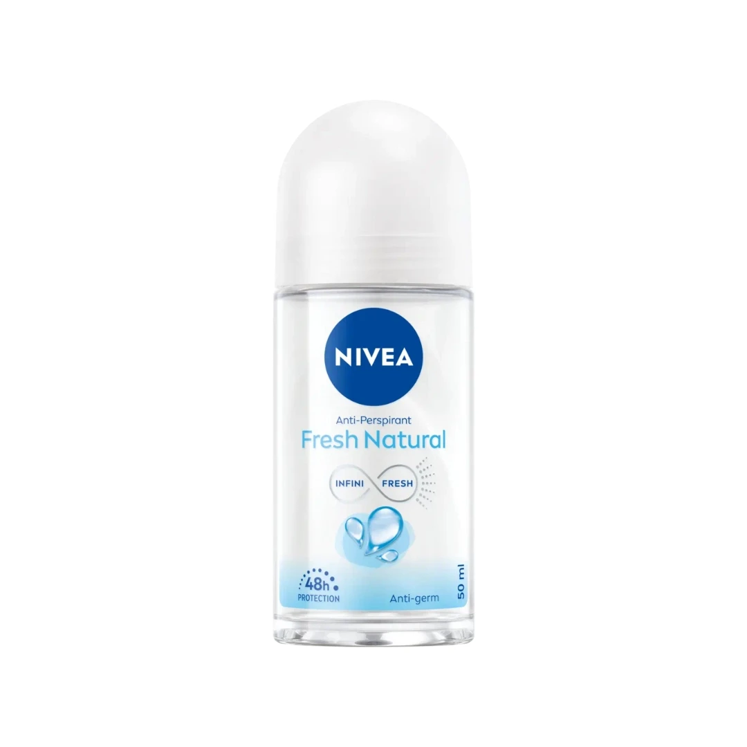NIVEA Deo Roll On Fresh Natural Antiperspirant 50 mL