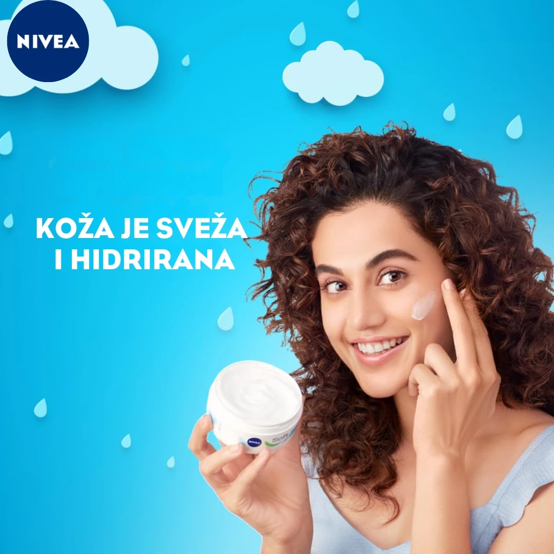 NIVEA Soft Krema 300 mL; Univerzalna Krema; sa Vitaminom E, eApoteka