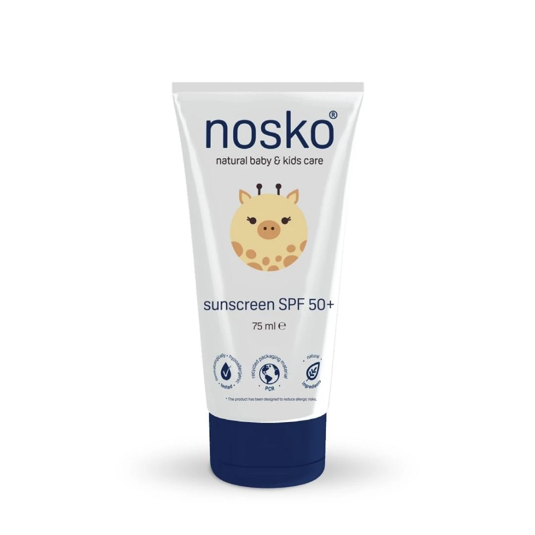 nosko® Baby Sunscreen SPF 50+ Krema za Sunčanje za Decu 75 mL