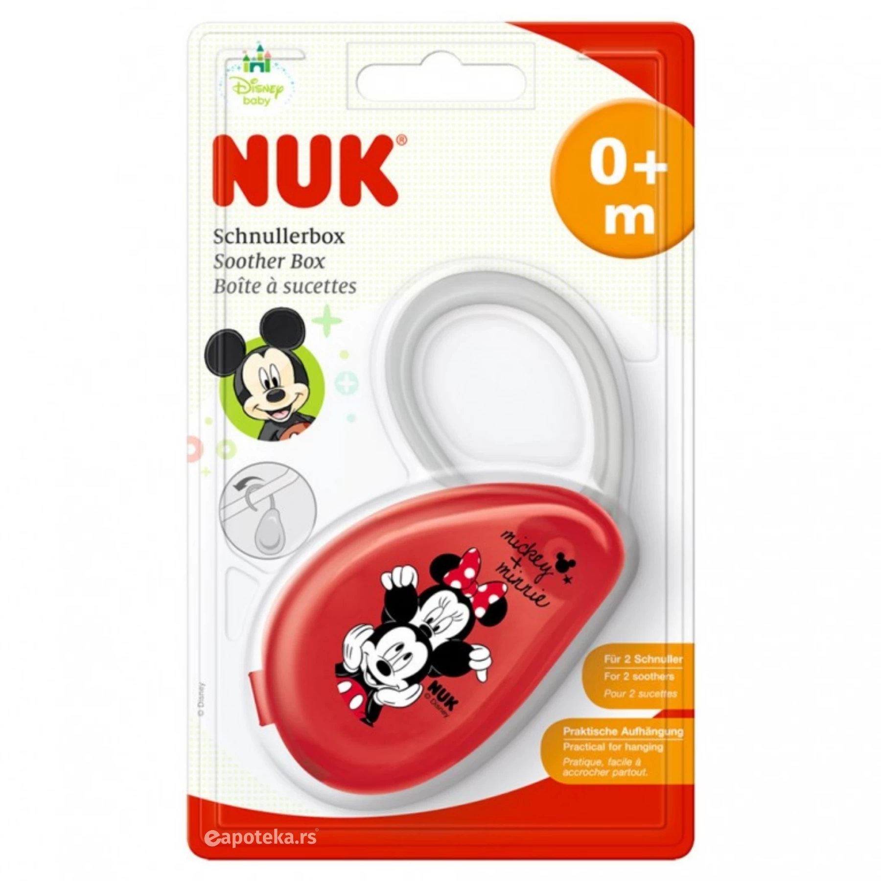 NUK® Kutija za Varalice Mickey Mouse, 256415