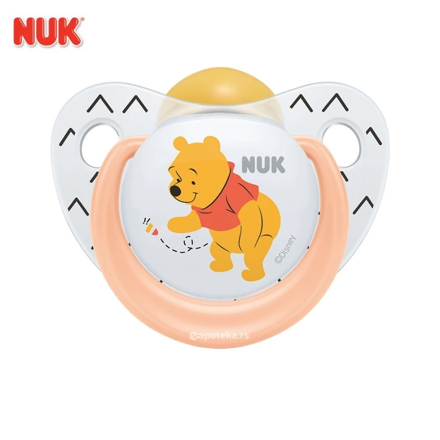 NUK® Varalica Kaučuk Winnie the Pooh 3, 6-18m
