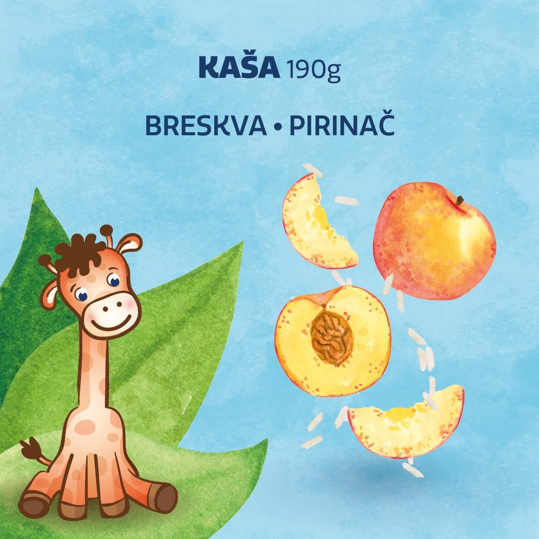 Nutrino Kašica Pire od Voća-Breskva sa Pirinčem 190 g