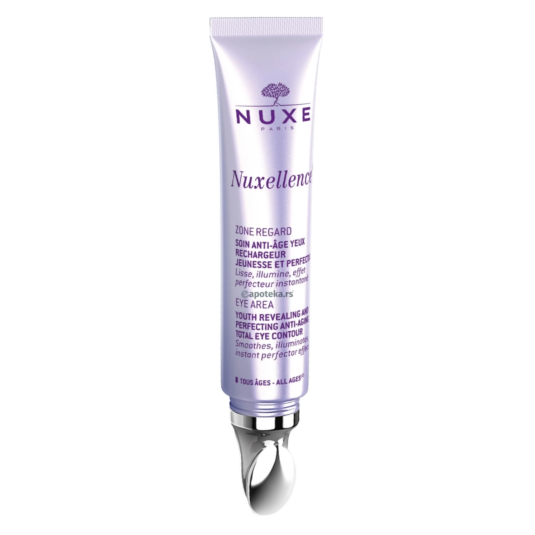 NUXE Nuxellence® Antirid ZONE REGARD Anti-age nega za Blistavost i Savršen Izgled Područja oko Očiju 15 mL