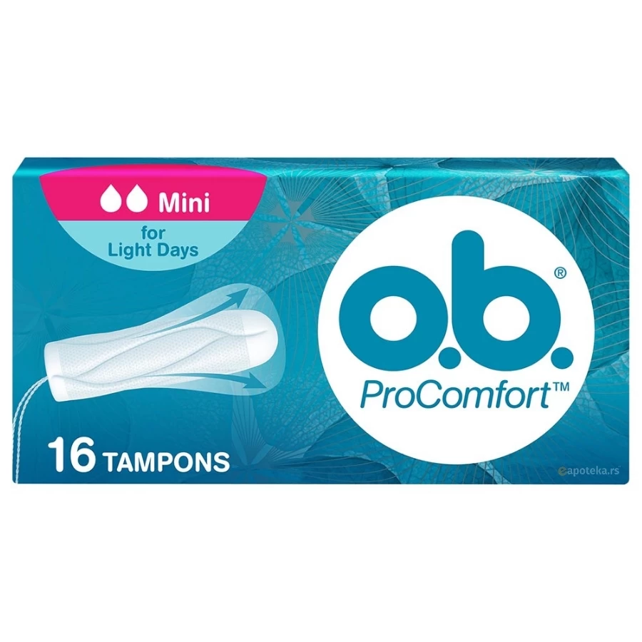 O.B. Procomfort Mini 16 Tampona