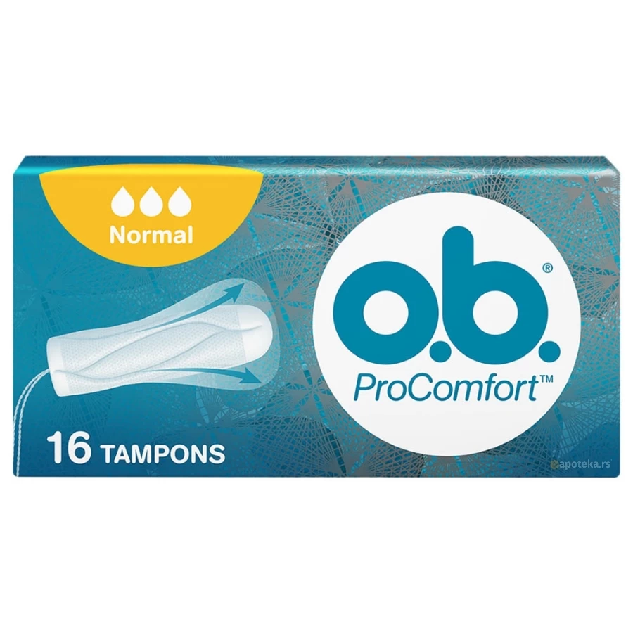 O.B. Procomfort Normal 16 Tampona