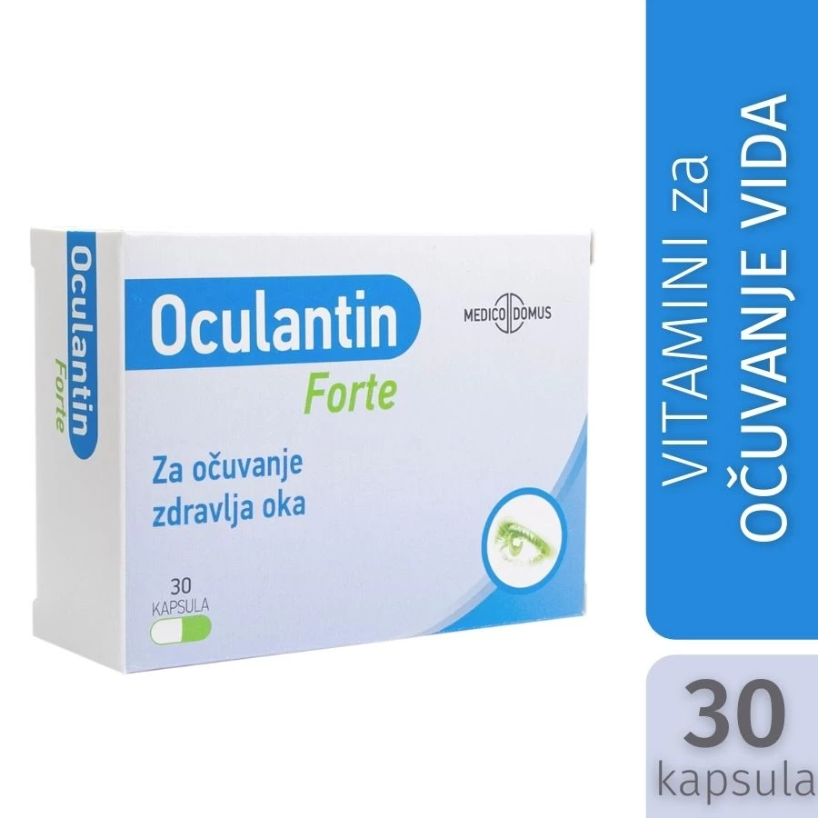 MEDICODOOMUS Oculatin Forte 30 Kapsula, za Zdravlje Oka
