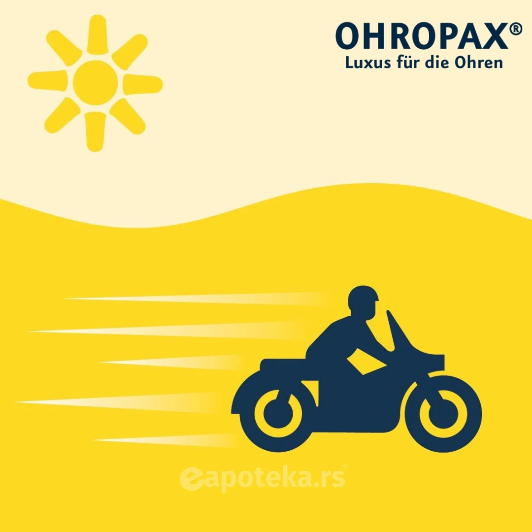 OHROPAX® Color 8 Čepića; Čepovi za Uši Penasti