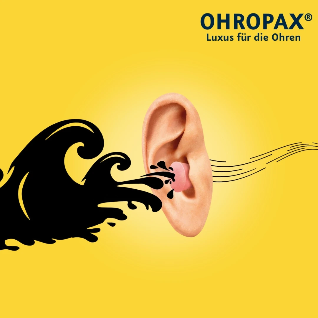 OHROPAX® Silicon Clear 6 Čepića; Silikonski Čepovi za Uši