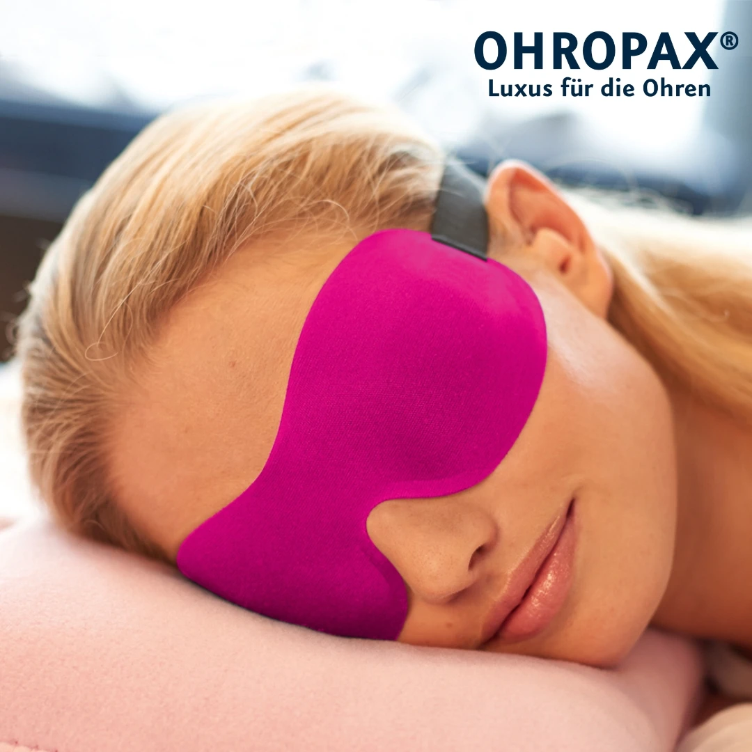 OHROPAX® Maska za Spavanje ROZA
