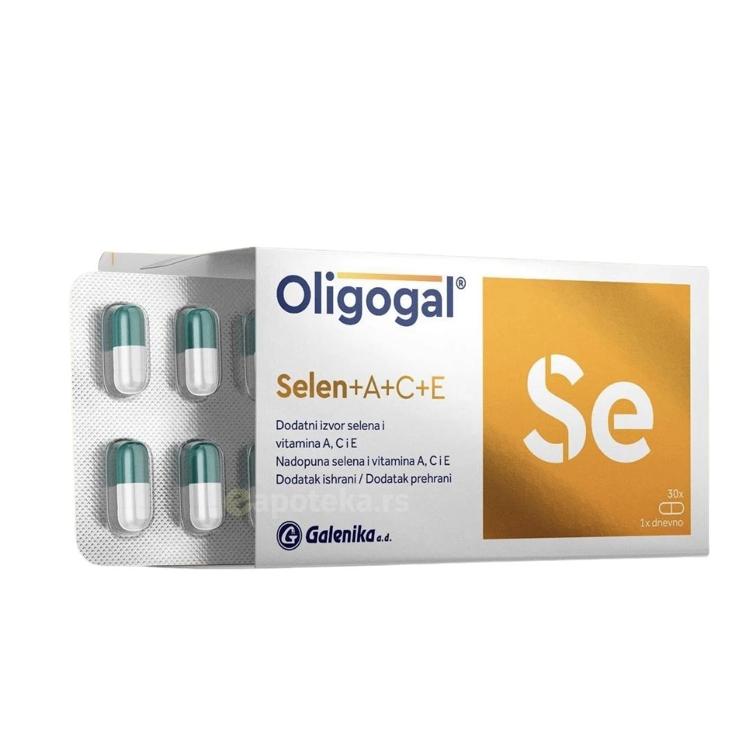 Galenika Oligogal® Se Selen A+C+E  30 Kapsula